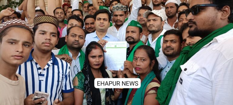भाकियू महाशक्ति ने ज्ञापन सौंपकर की मुकदमा दर्ज कराने की मांग
