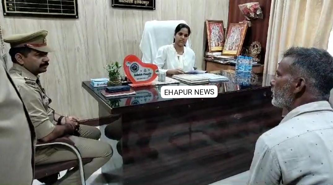 कक्षा आठवीं की छात्रा अलीशा सिंघल बनीं एक दिन की थाना प्रभारी