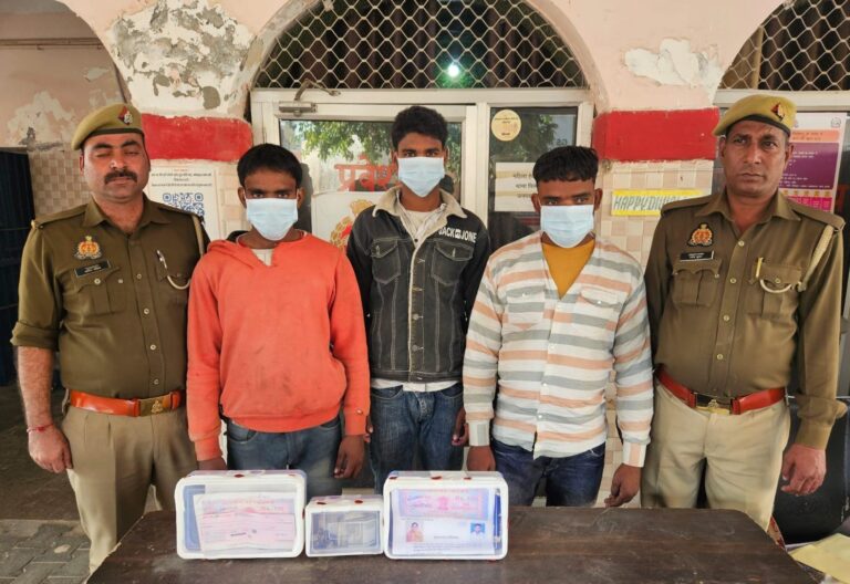 पिलखुआ पुलिस ने चोरी की दो वारदात का किया खुलासा