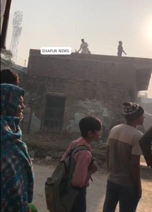 हाफिजपुर: पथराव के दौरान दो बच्चे समेत तीन घायल