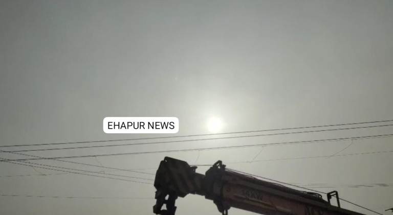 शुक्रवार को आसमान में बादल छाए रहने की संभावना