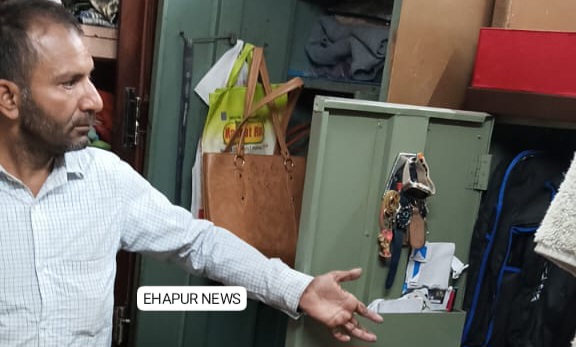 पिलखुवा: मकान का ताला तोड़कर दिनदहाड़े लाखों की चोरी