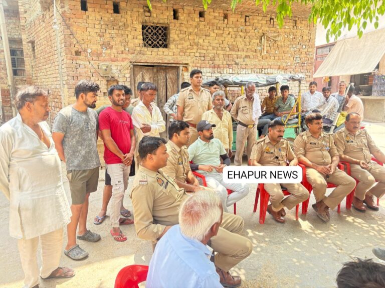डॉ बी. आर. अंबेडकर की शोभायात्रा को लेकर बैठक का आयोजन
