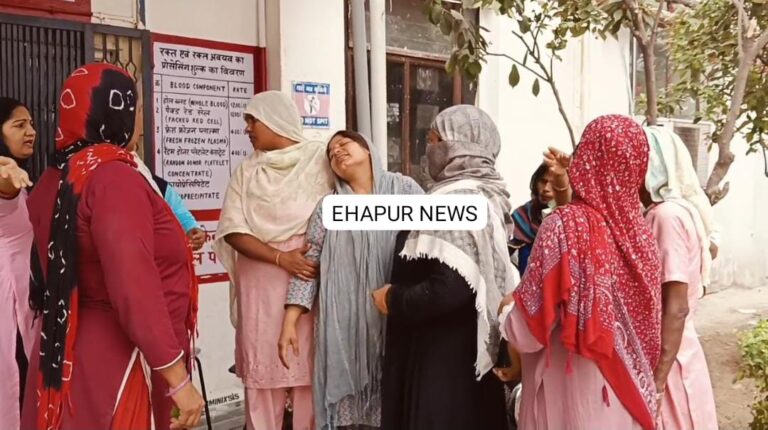 पिलखुवा: सड़क पार कर रही महिला की सड़क हादसे में मौत