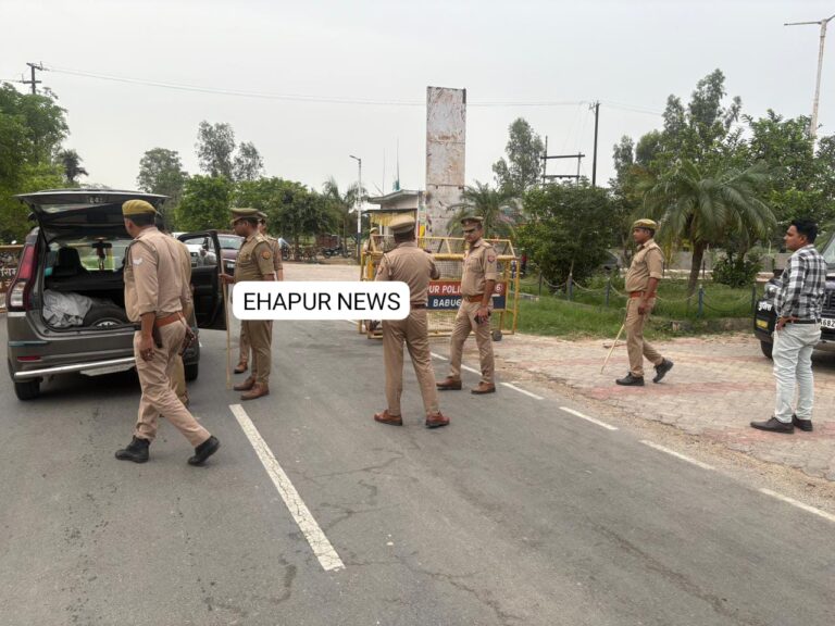 फायरिंग की सूचना पर पुलिस ने चलाया चेकिंग अभियान