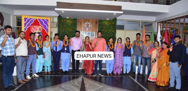 सीबीएसई रिज़ल्ट: जेएमएस वर्ल्ड स्कूल की कक्षा 12 की छात्रा अंशिका सिरोही ने 99.4% मारी बाजी
