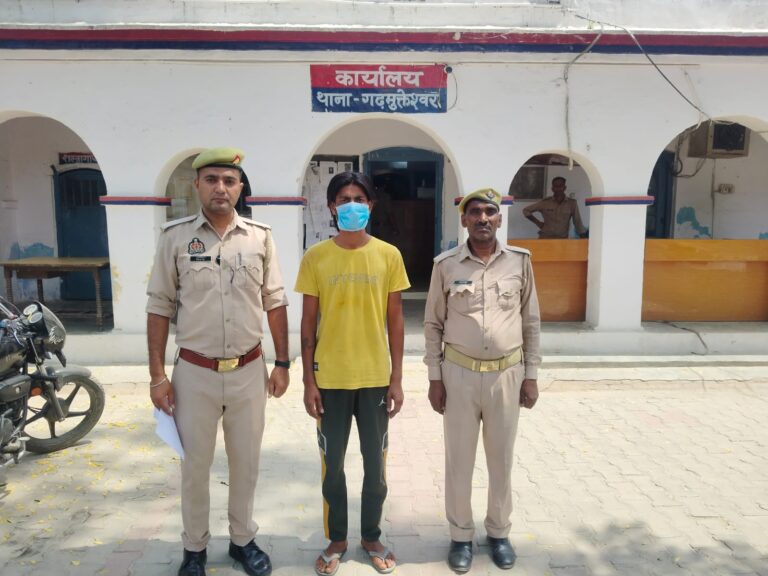 दुष्कर्म के आरोपी को पुलिस ने दिखाई जेल