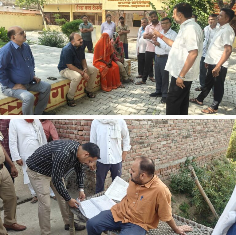 जिलाधिकारी हापुड़ समस्या के निस्तारण में विश्वास रखते है