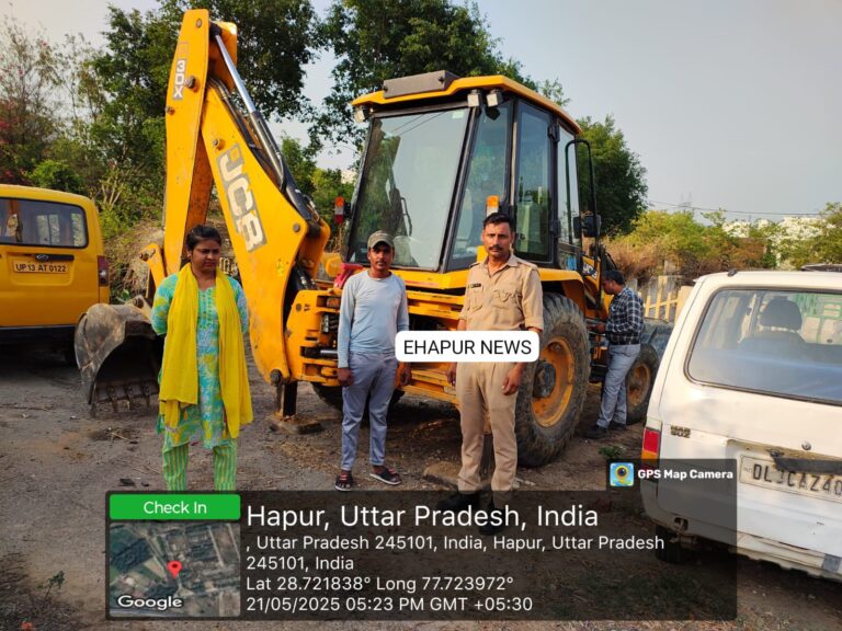 हापुड़: राजकीय पेड़ों को नुकसान पहुंचाने पर वन विभाग का छापा, “पेड़ों की क्षति बर्दाश्त नहीं”: रेंजर