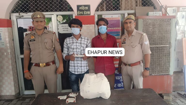 पिलखुवा: तीन चोरियों का खुलासा, दो आरोपी दबोचे