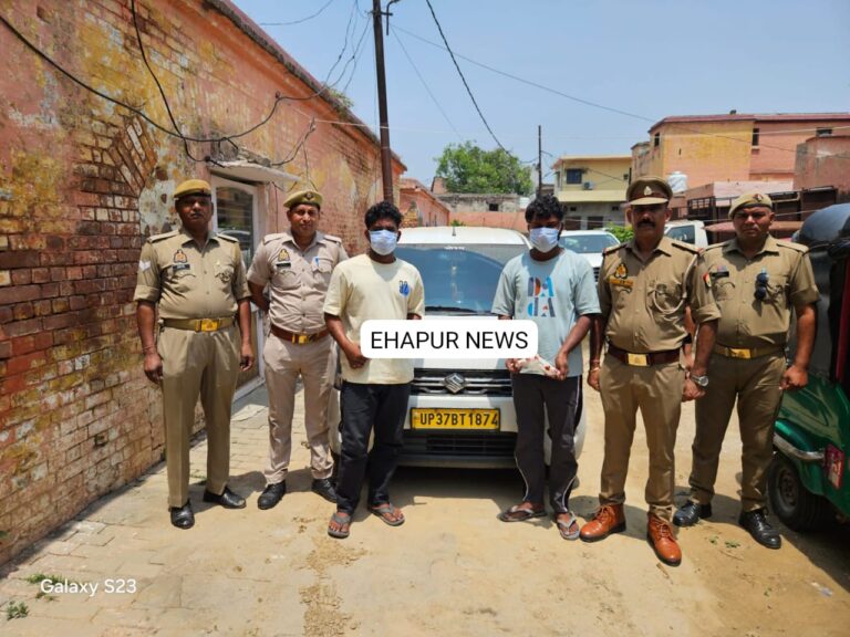 डीजे संचालक पर हुई फायरिंग के मामले में दो तमंचे समेत दो गिरफ्तार, गाड़ी बरामद