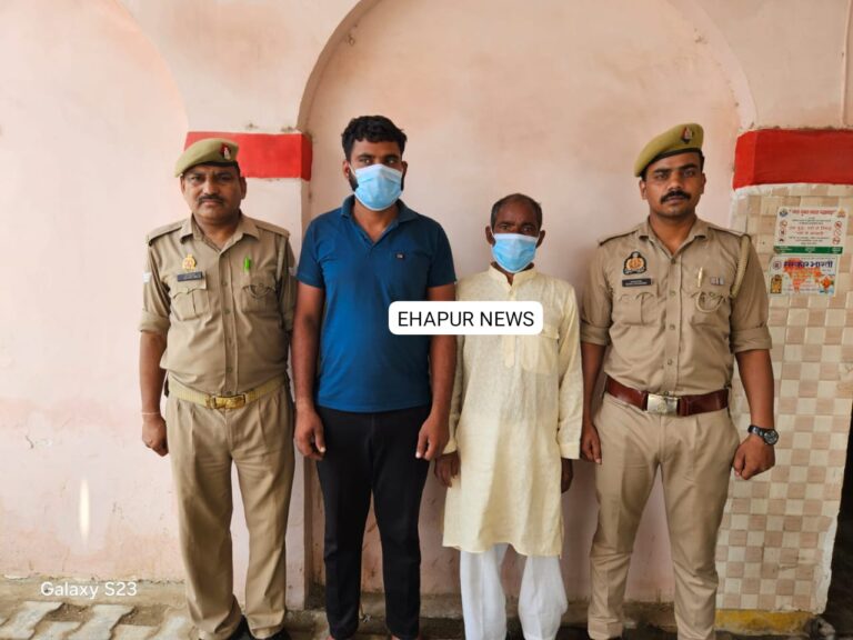 दो वारंटियों को पिलखुवा पुलिस ने दबोचा