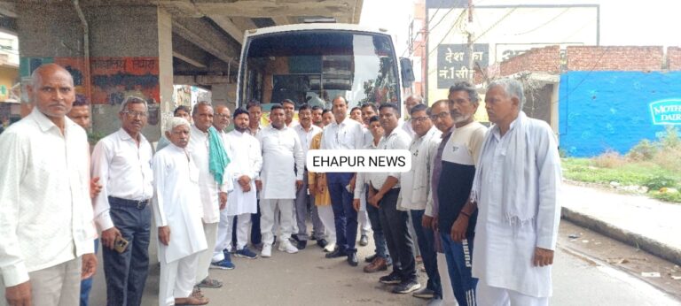 गाजियाबाद में कोरी समाज के महासम्मेलन में पिलखुवा से भी पहुंचे लोग