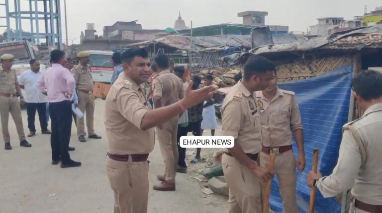 गढ़: अतिक्रमण के खिलाफ कोतवाल ने की कार्रवाई