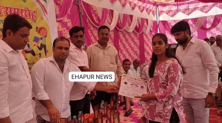 ग्राम पंचायत अलीपुर मुगलपुर में पार्क व ओपन जिम का लोकार्पण, छात्रों को भी किया सम्मानित