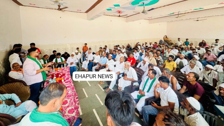 हरिद्वार चिंतन शिविर को लेकर ग्राम संवाद