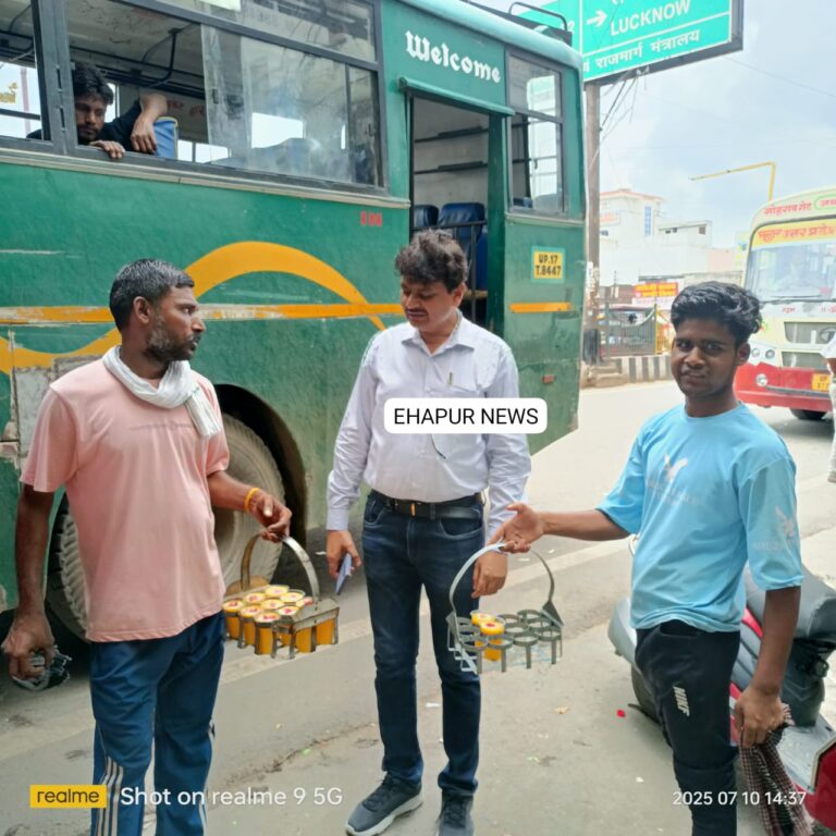 खुले में बिक रहे 10 लीटर मैंगो शेक को कराया नष्ट