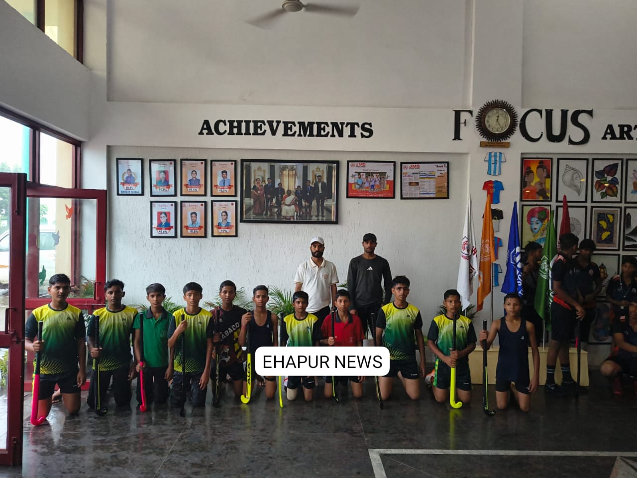 एस.ए. इंटरनेशनल स्कूल के छात्रों की हॉकी प्रतियोगिता में शानदार उपलब्धि