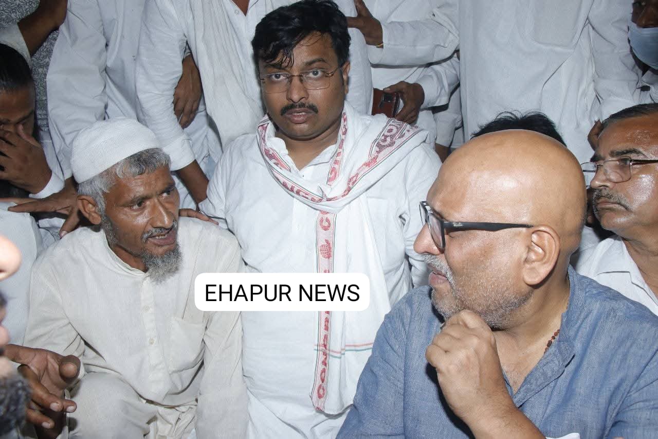 सुफियान के परिजनों से मिले कांग्रेस प्रदेश अध्यक्ष अजय राय