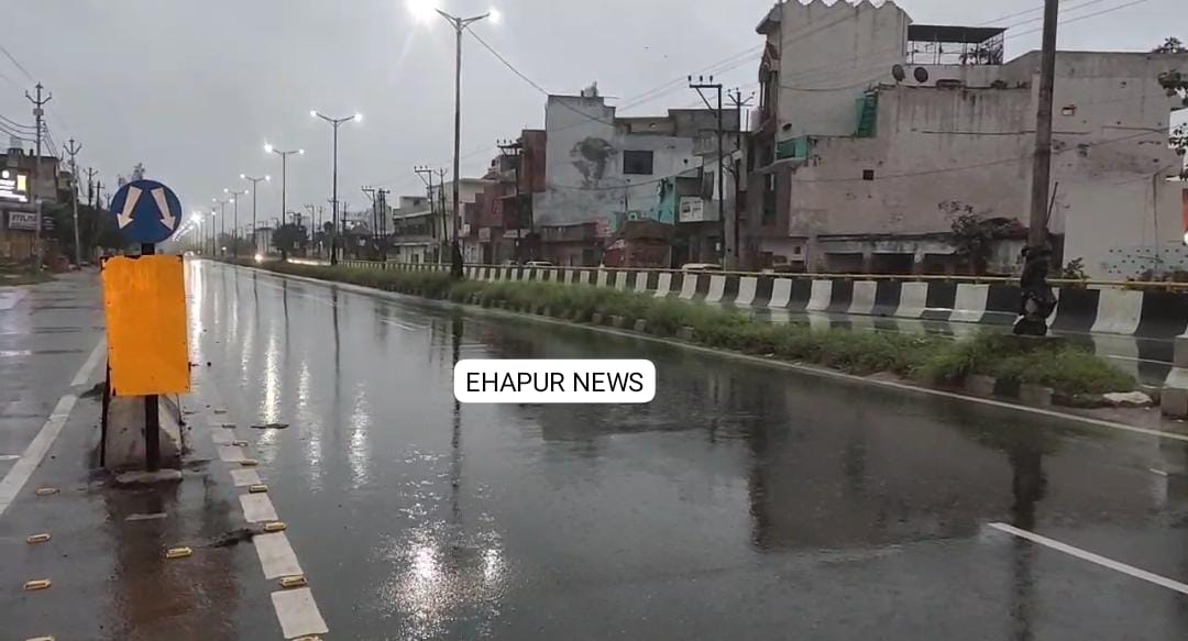 हापुड़: कुछ दिनों तक जारी रहेगा बारिश का क्रम