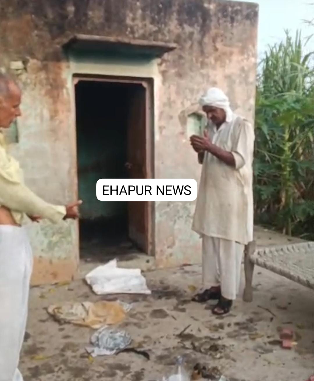 किसानों की ट्यूबवेल को चोरों ने बनाया निशाना