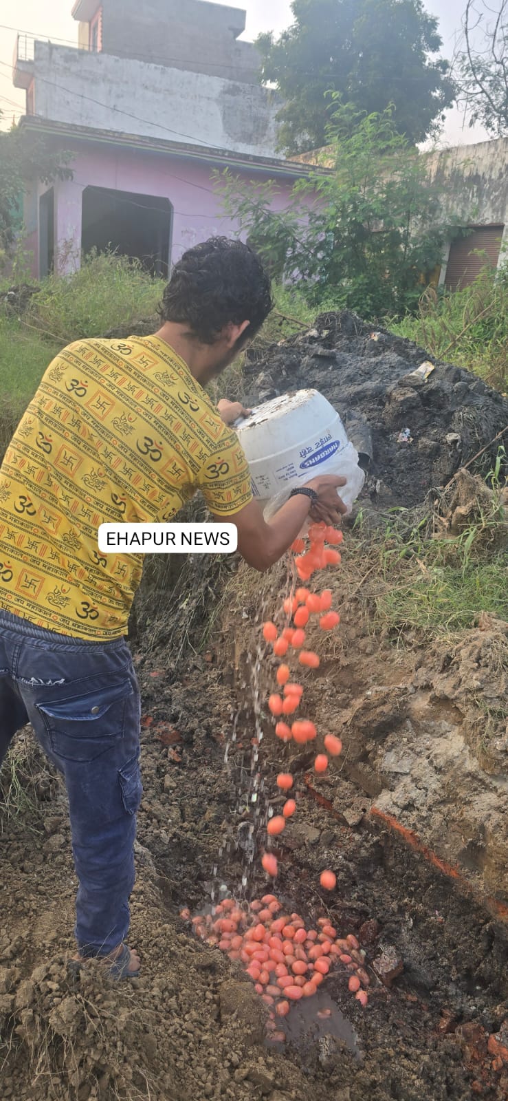 160 किलो छेना कराया नष्ट