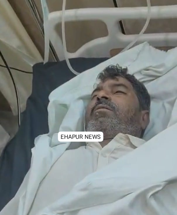 घायल व्यक्ति ने अस्पताल में उपचार के दौरान तोड़ा दम