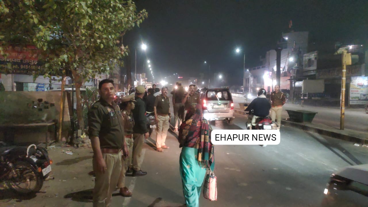 देहात प्रभारी पटनीश कुमार ने चेकिंग के दौरान 20 वाहनों के काटे चालान