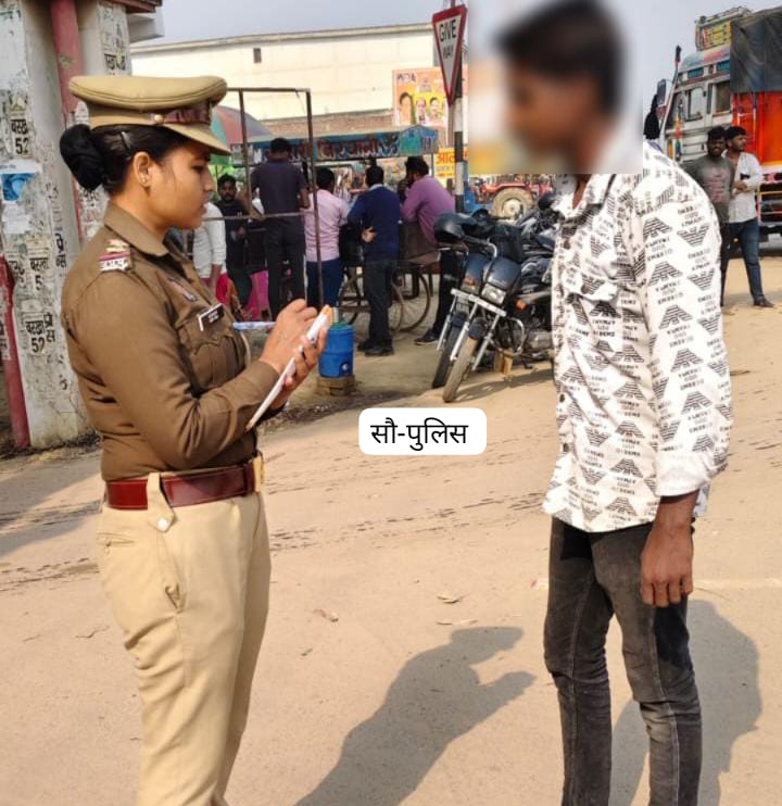 संदिग्ध की स्थिति पर पुलिस ने की पूछताछ, दी कडी चेतावनी