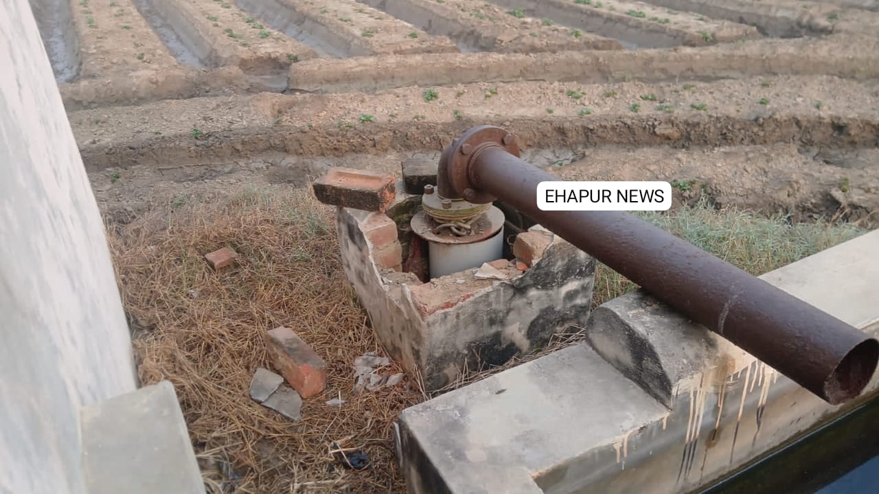 गांव माधापुर में तेंदुए के बाद चोरों का आतंक, 20 ट्यूबवेल से चोरी