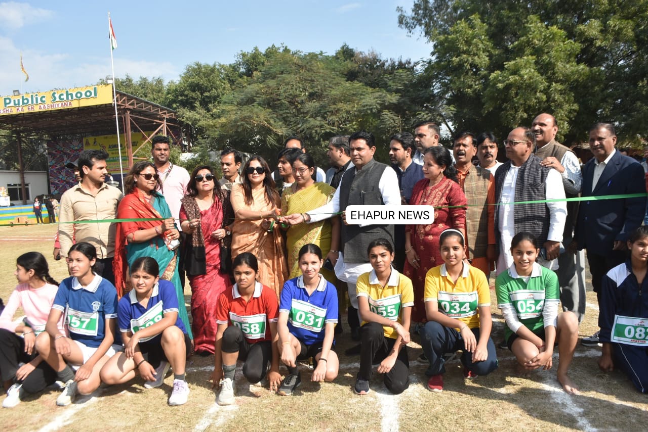 एस.ए. इंटरनेशनल स्कूल ने खेलों इंडिया एथलेटिक्स प्रतियोगिता में दिखाया दम