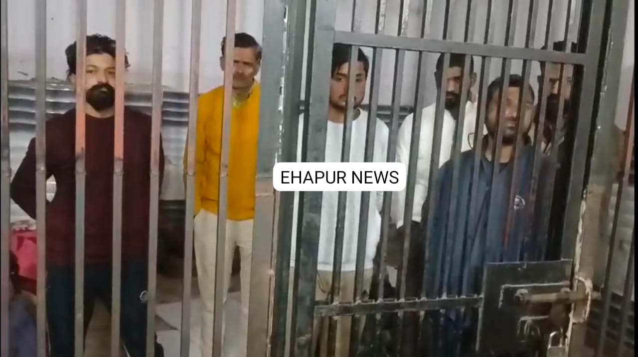 होटल संचालक के साथ मारपीट करने के मामले छह गिरफ्तार