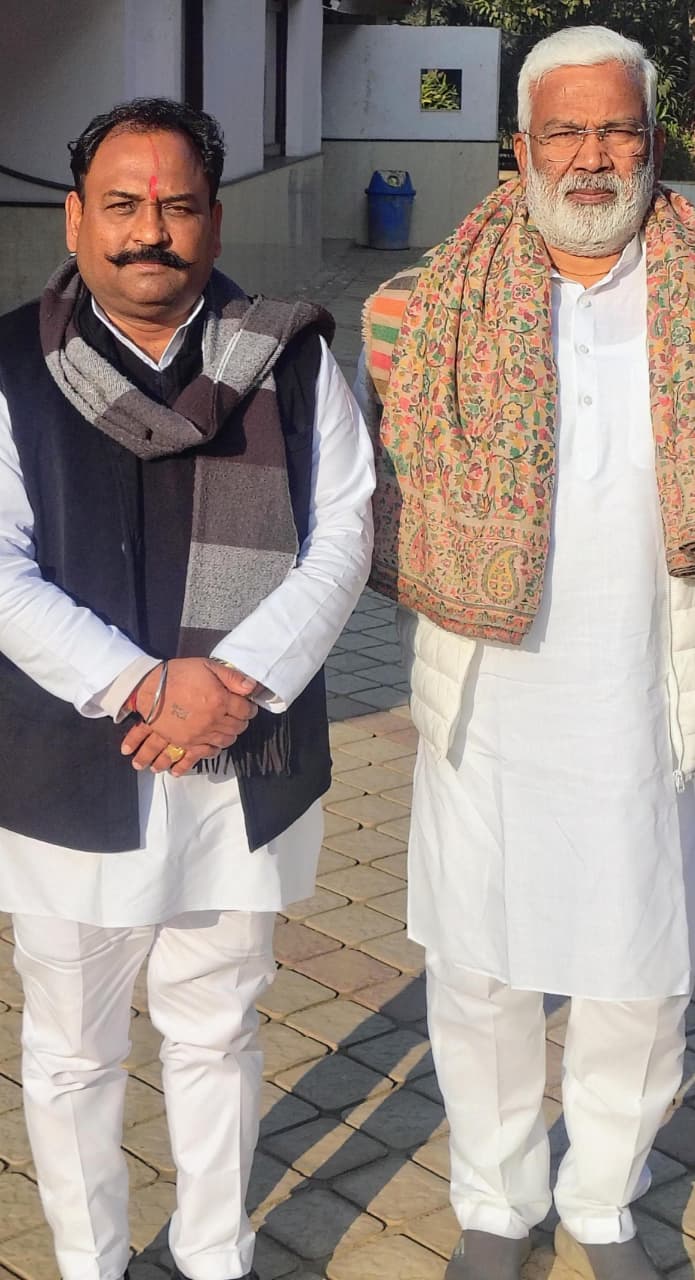 जल शक्ति मंत्री से किसान नेता ने की मुलाकात