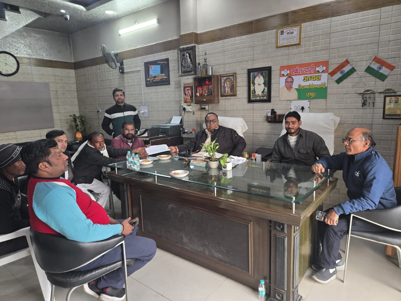 हापुड के 49 गांवों में कांग्रेस लगाएगी मनरेगा चौपाल