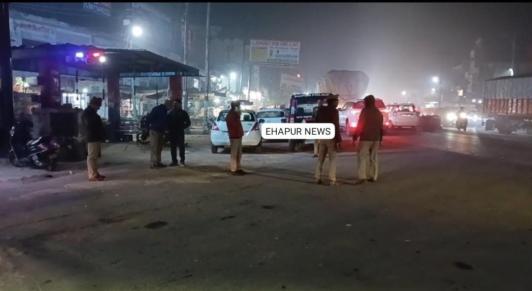 बाबूगढ़ पुलिस ने चलाया चेकिंग अभियान