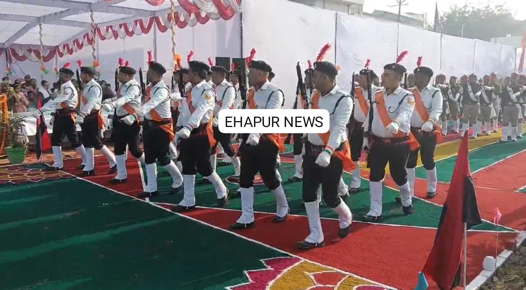 गणतंत्र दिवस के अवसर पर हापुड़ पुलिस ने दिया दक्षता का परिचय