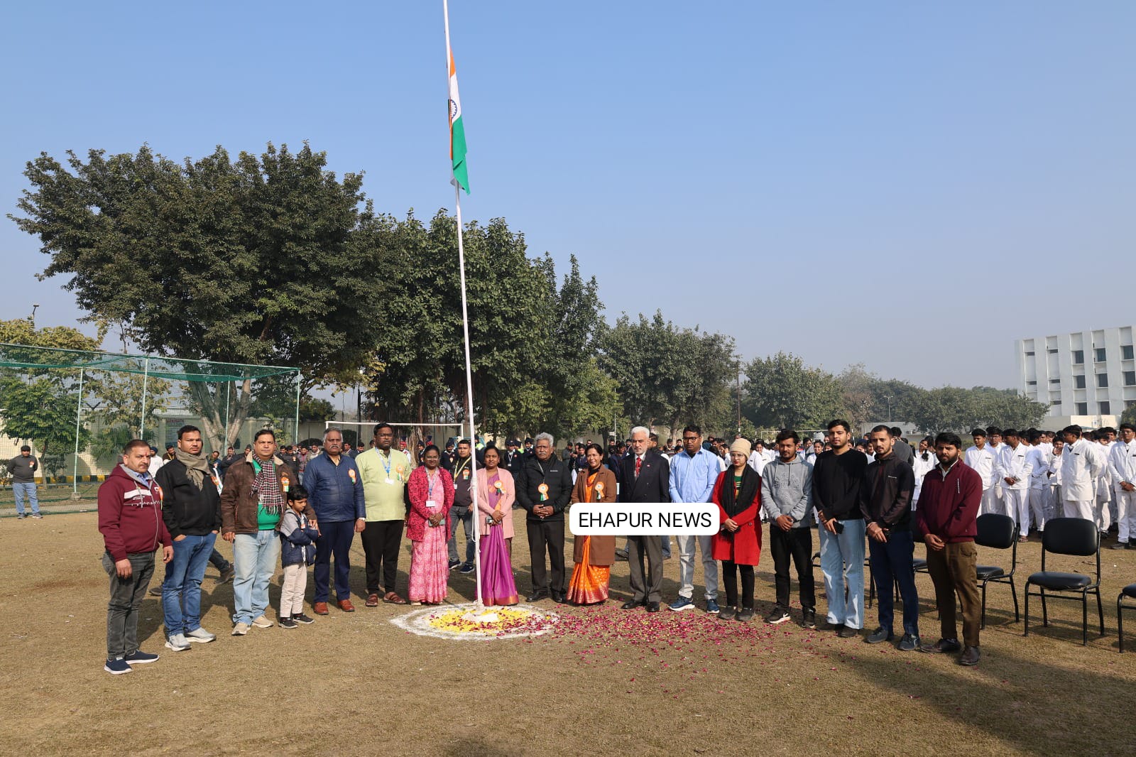 सरस्वती ग्रुप ऑफ इंस्टीट्यूशंस में 77वां गणतंत्र दिवस देशभक्ति और गरिमा के साथ मनाया