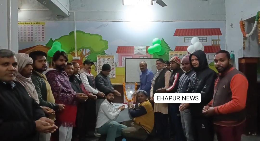 सरस्वती ज्ञान मंदिर स्कूल में मनाई रविदास जयंती