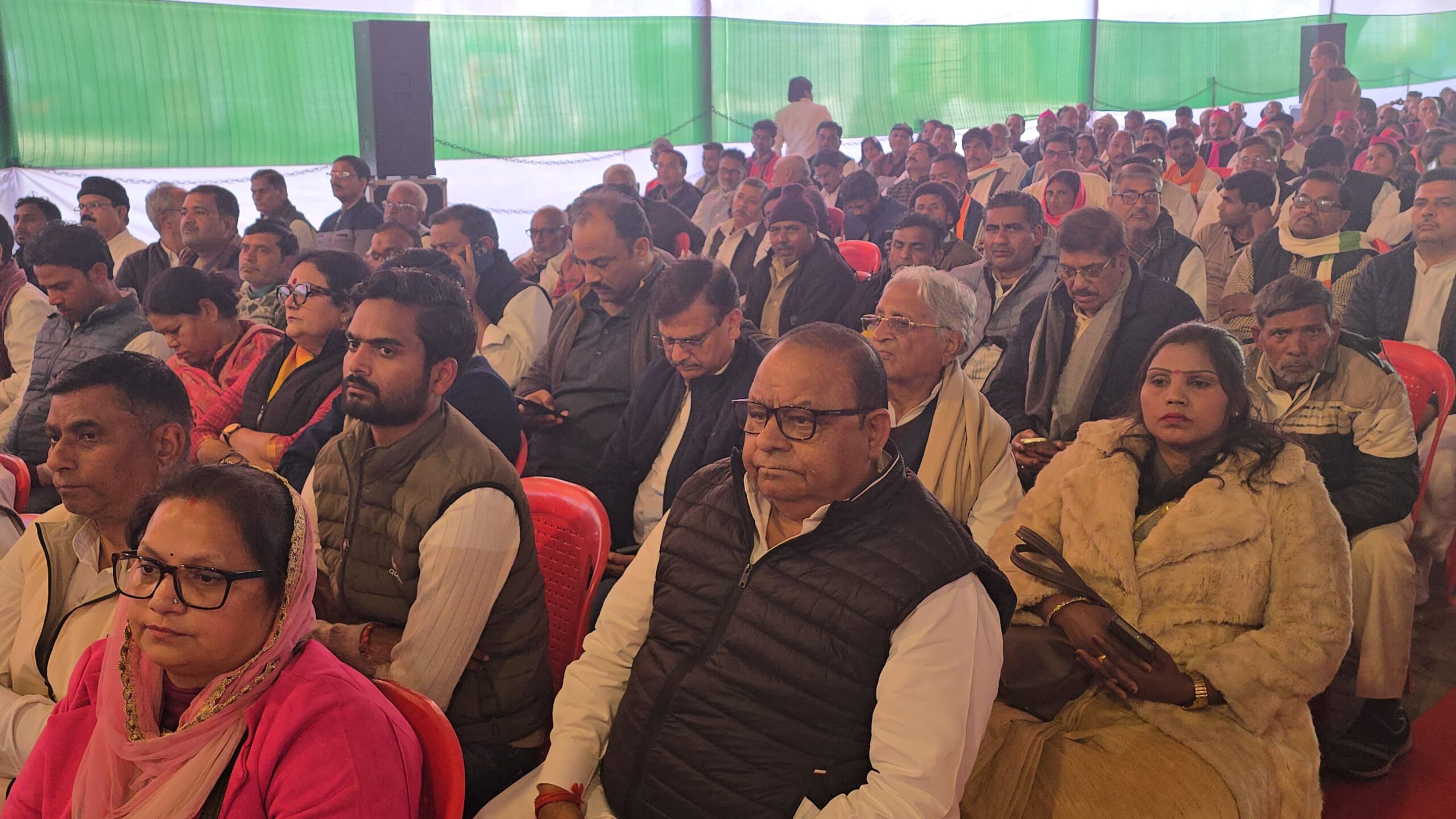 लखनऊ में आयोजित संविधान संवाद व मनरेगा में कांग्रेस हापुड के जिलाध्यक्ष हुए शामिल