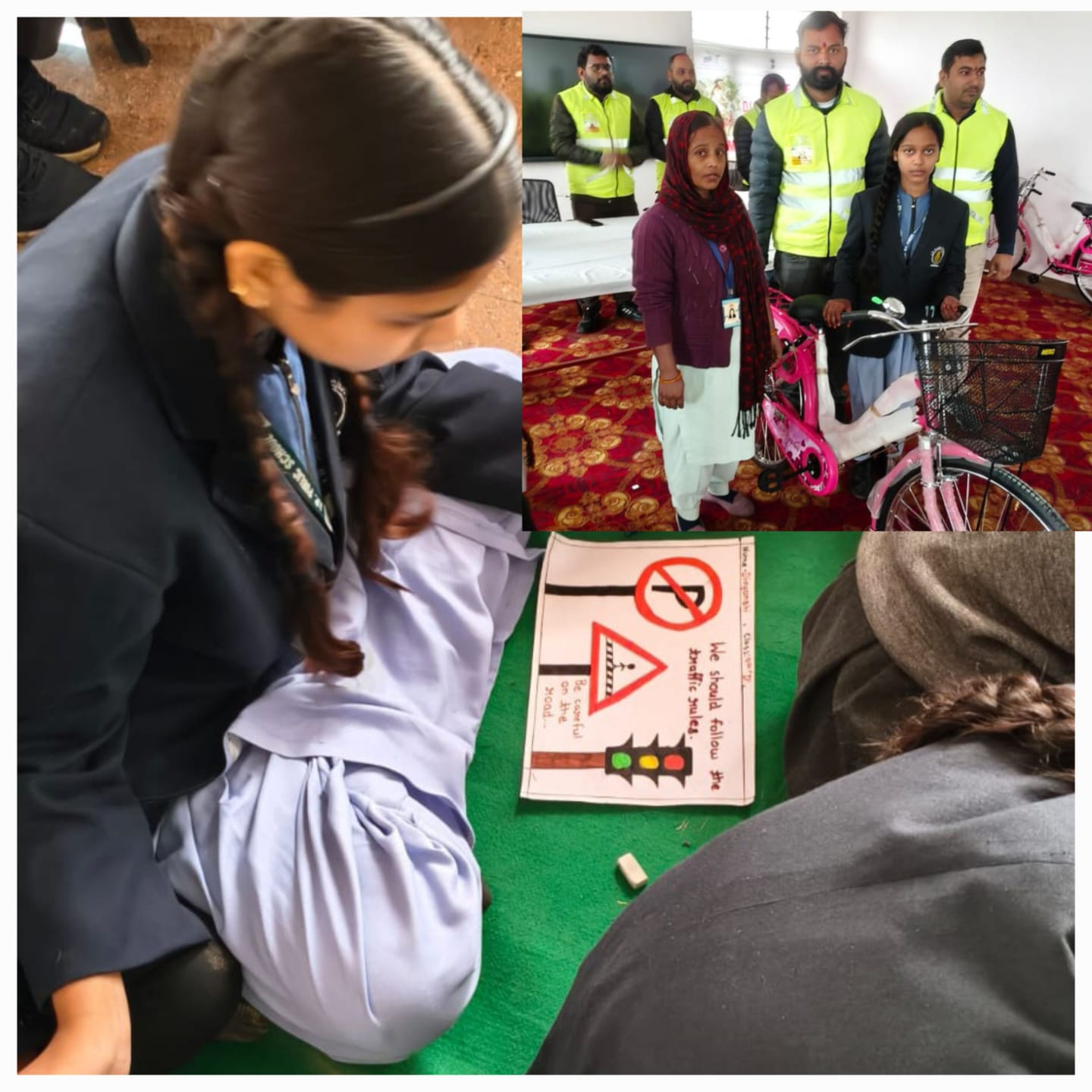 शरेम इनविट टीम ने सड़क सुरक्षा पर आयोजित की पोस्टर प्रतियोगिता