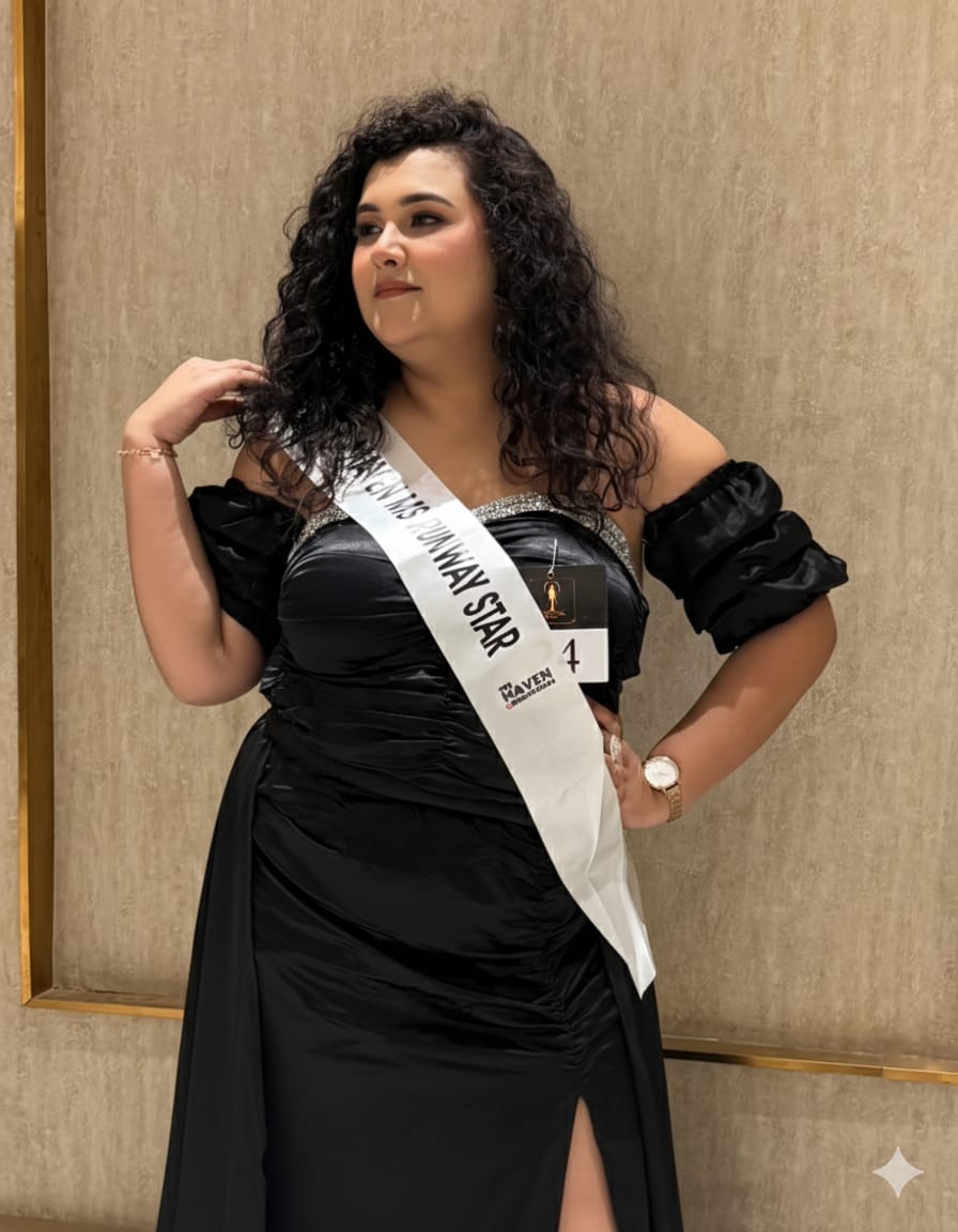 हापुड की मानसी वर्मा को ‘मिस रनवे स्टार’ का खिताब