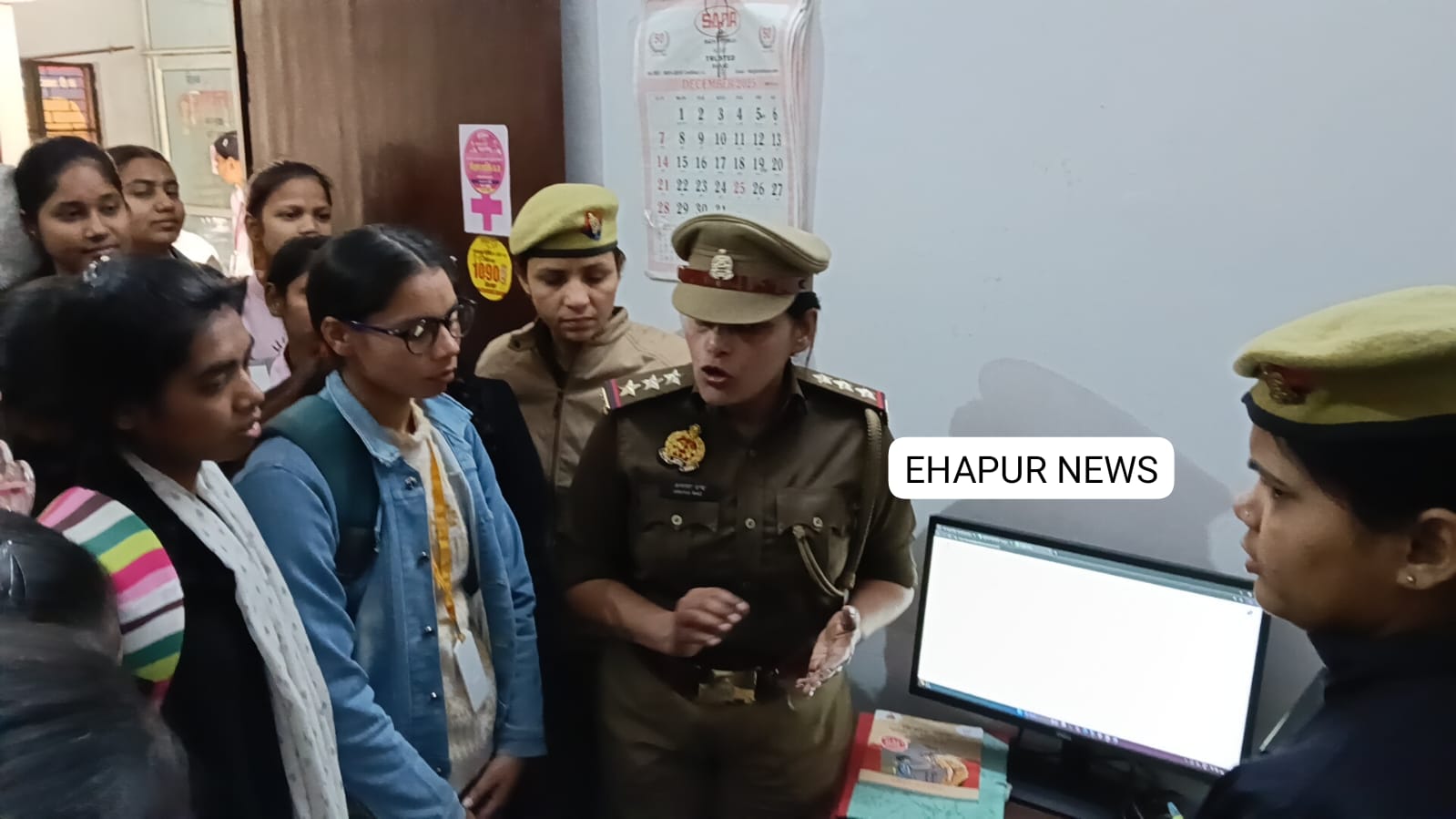 छात्रों ने पुलिस की कार्यप्रणाली को समझा
