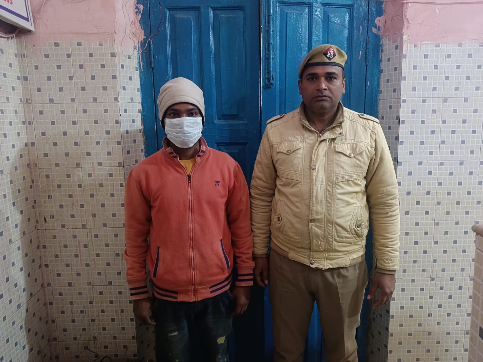 8 माह से फरार झगड़ालू पुलिस के हत्थे चढा