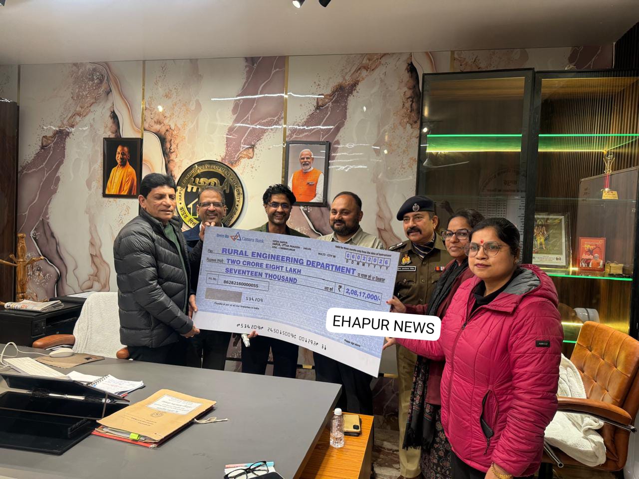 12 प्राथमिक विद्यालयों के पुनर्निर्माण के लिए 208.17 लाख का किया भुगतान