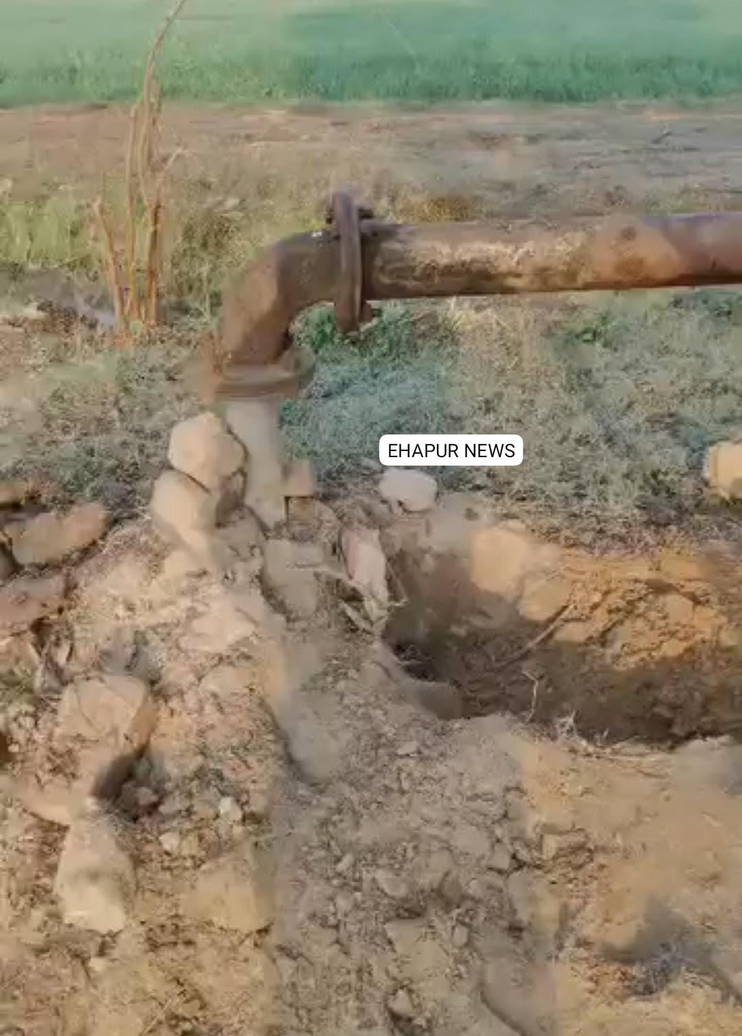 बाबूगढ़: किसानों के ट्यूबवेल को चोरों ने फिर बनाया निशाना