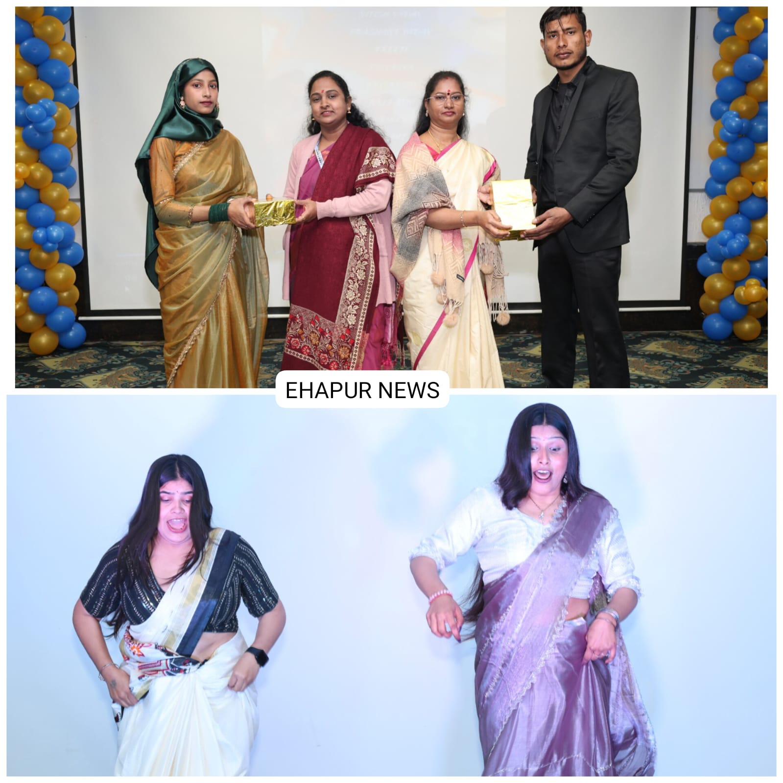 सरस्वती कॉलेज ऑफ नर्सिंग में भव्य विदाई समारोह का आयोजन