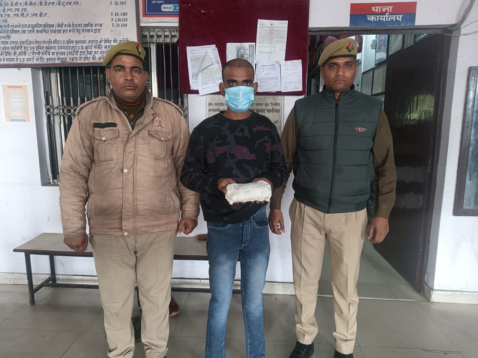 पशु चोर को पुलिस ने दबोचा