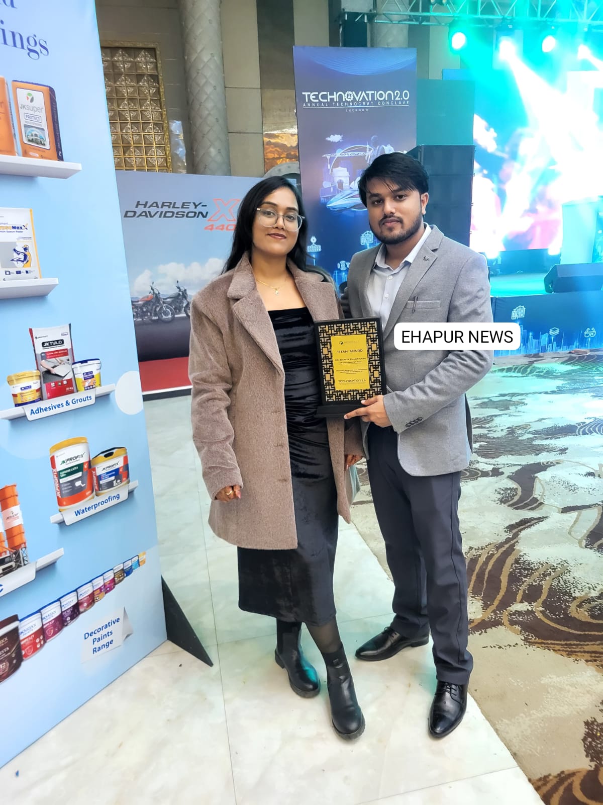 हापुड़ निवासी आर्किटेक्ट लखनऊ में सम्मानित