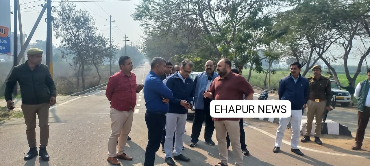 डीएम ने एचपीडीए चौराहा के सुंदरीकरण के दिए निर्देश