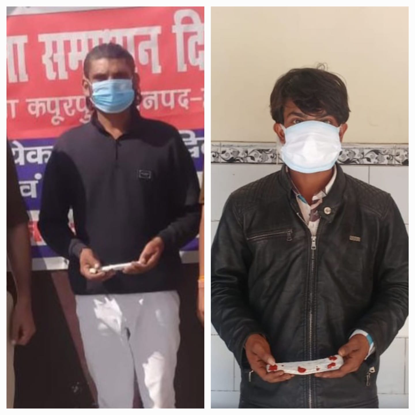 पुलिस ने दो चाकूबाज दबोचा